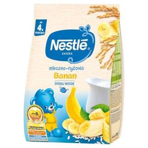 Nestle Kaszka Mleczno-Ryżowa o Smaku Bananów dla Niemowląt po 4 Miesiącu 230g