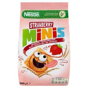 Nestlé Strawberry Minis Płatki Śniadaniowe 250g