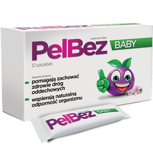 Pelbez Baby Wsparcie Dróg Oddechowych i Odporności 12szt Best Before 31.12.23