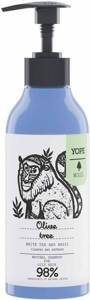 Yope Naturalny Szampon do Włosów z Ekstraktami Drzewa Oliwnego Białej Herbaty i Bazylii 300ml