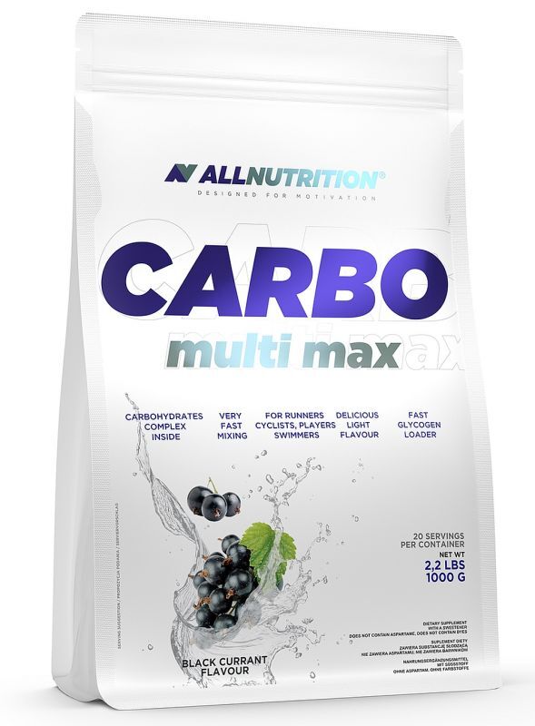 Allnutrition Carbo Multi Max Kompleks Węglowodanów Black Currant 1000g