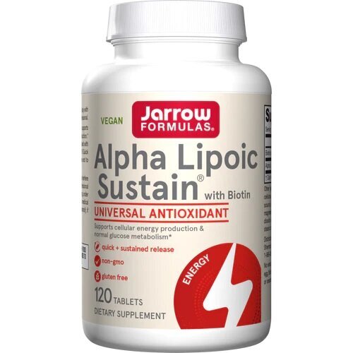 Alpha Lipoic Sustain with Biotin - 120 tabs