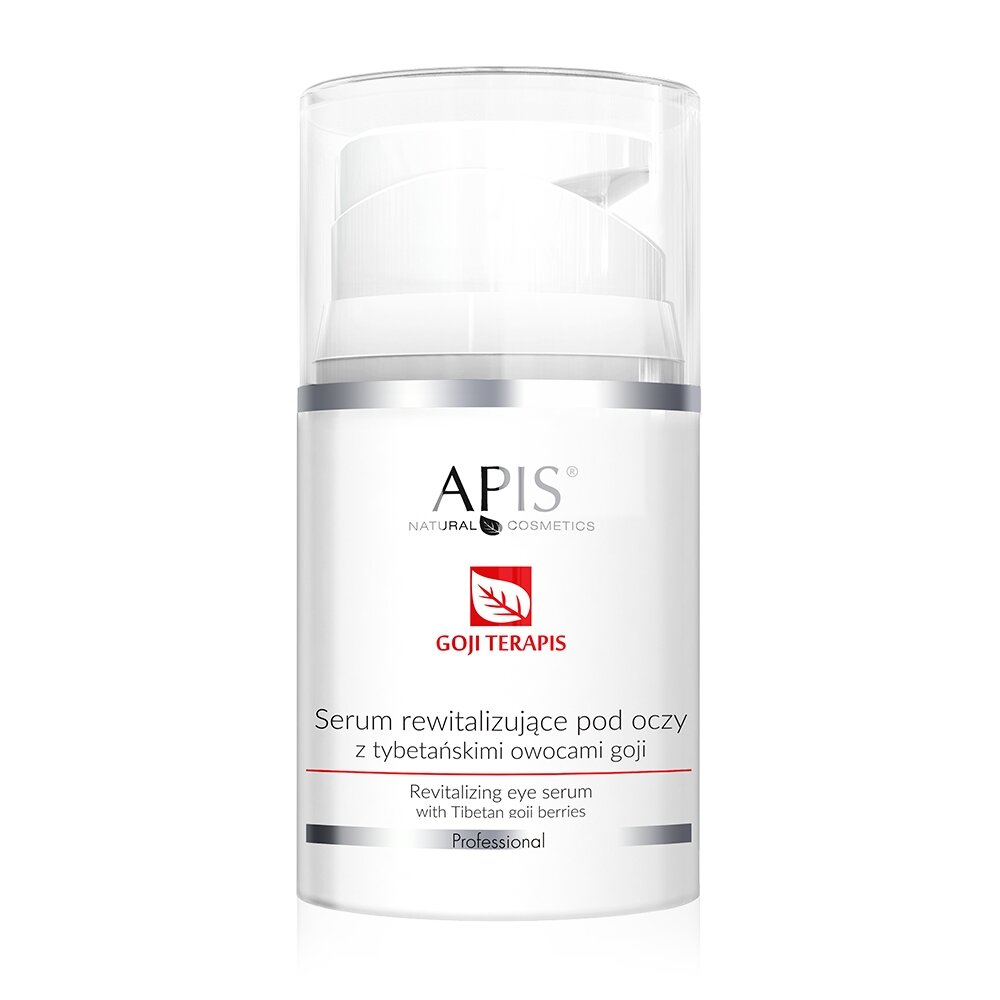 Apis Professional Goji terApis Rewitalizujące Serum pod Oczy z Tybetańskimi Jagodami Goji dla każdego Rodzaju Skóry 50ml