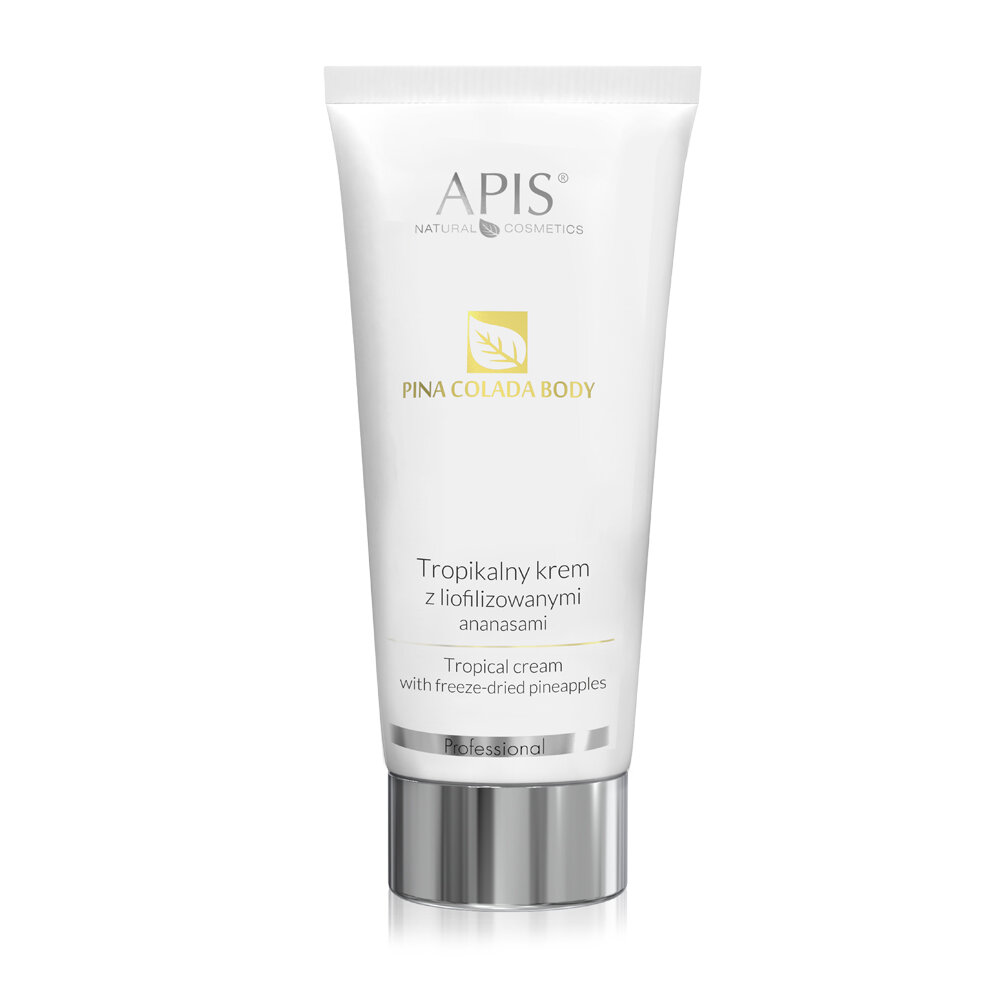 Apis Professional Pina Colada Body Tropikalny Krem z Liofilizowanymi Ananasami 200ml