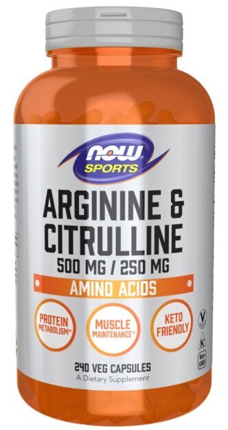 Arginine & Citrulline - 240 vcaps