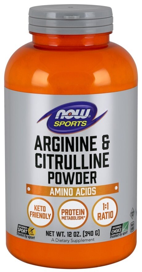 Arginine & Citrulline, Powder - 340g