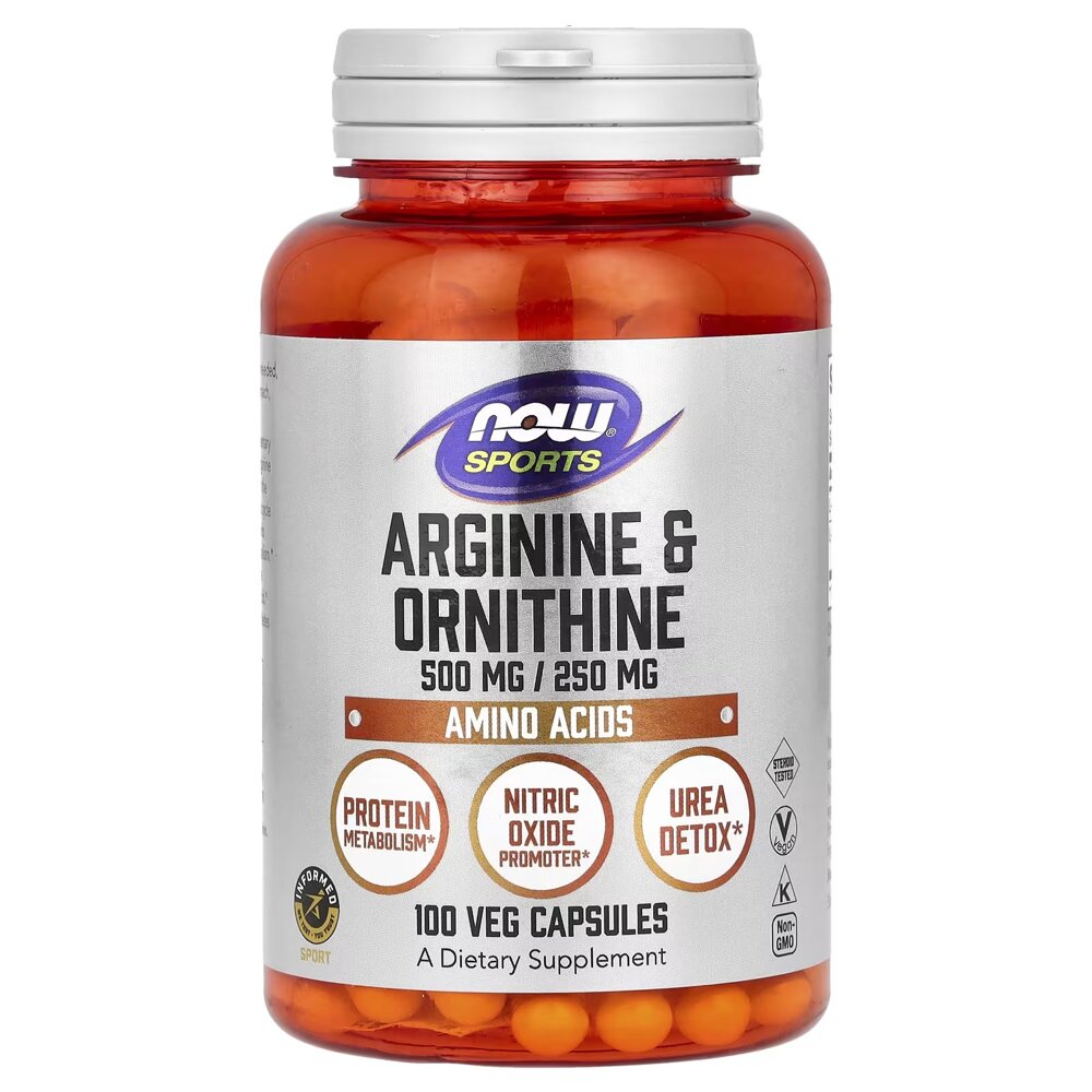 Arginine & Ornithine - 100 vcaps