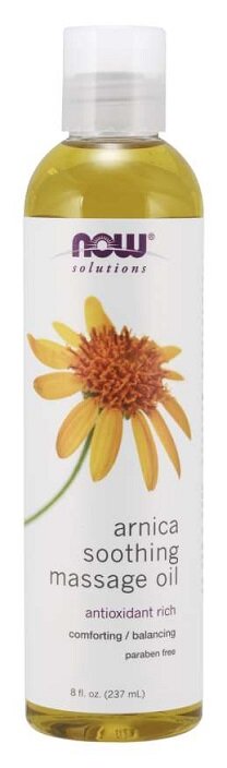 Arnica Soothing Massage Oil - 237 ml.