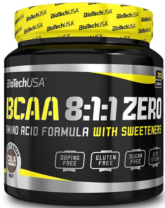 BCAA 8:1:1 Zero, Blue Raspberry - 250g