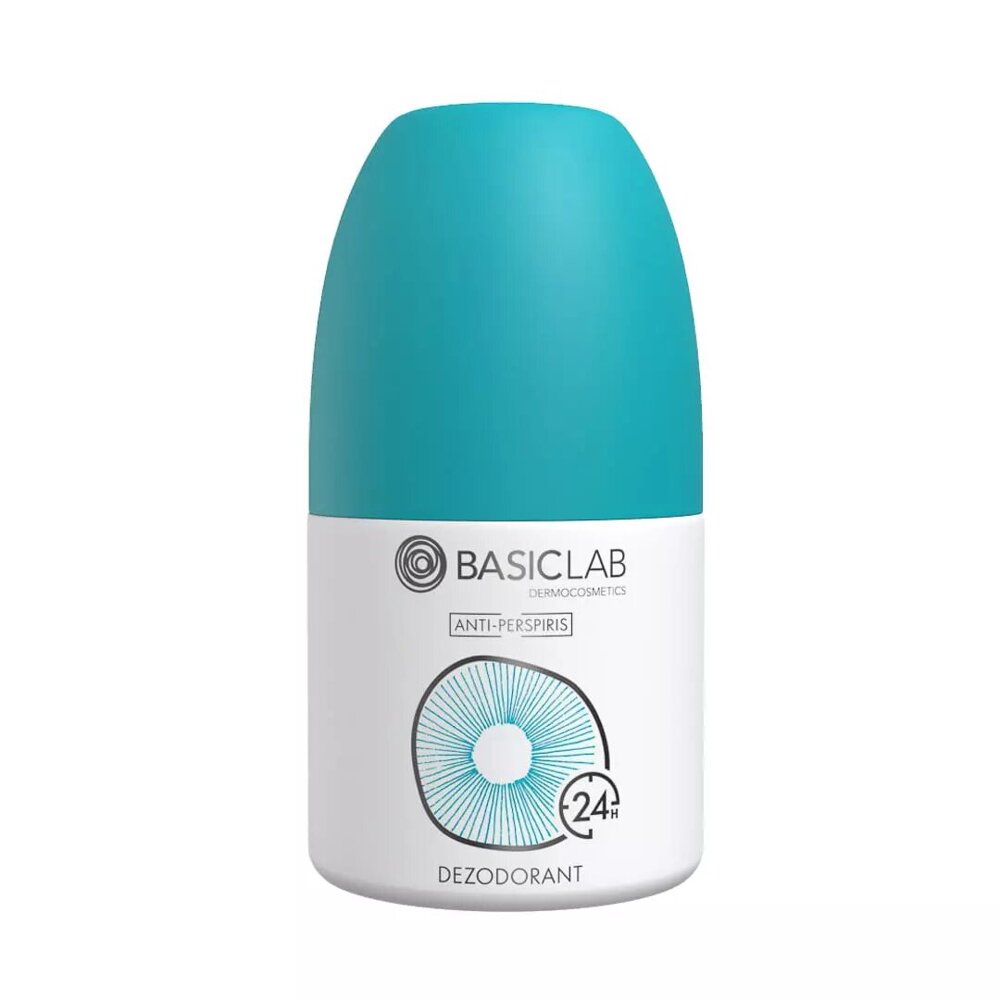 BasicLab Anti-Perspiris Dezodorant 24h dla Skóry Ultrawrażliwej 60ml