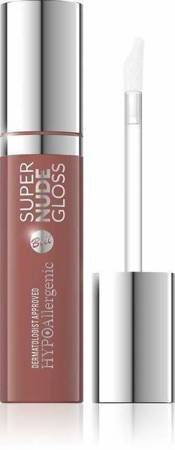 Bell HypoAllergenic Super Nude Gloss Nawilżający Błyszczyk do Ust 03 Dusty Pink 15ml