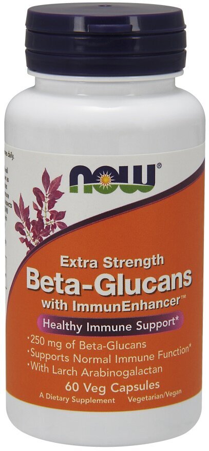 Beta-Glucans with ImmunEnhancer, Extra Strength - 60 vcaps