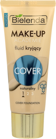 Bielenda Make Up Academie Perfect Cover Fluid Podkład Kryjący 01 Natural 30g