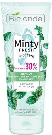 Bielenda Minty Fresh Foot Care Preparat na Uporczywe Zrogowacenia i Pękające Pięty 75ml