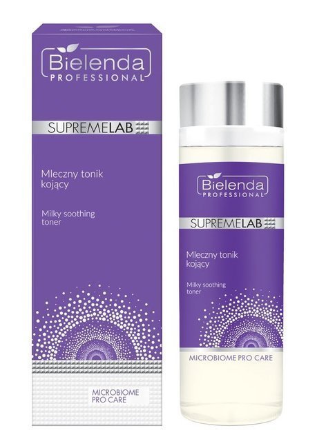 Bielenda Professional SupremeLab Microbiome Pro Care Mleczny Tonik Kojący do Twarzy 200ml