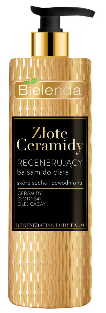 Bielenda Złote Ceramidy Regenerujący Balsam do Ciała dla Skóry Suchej i Odwodnionej 400ml