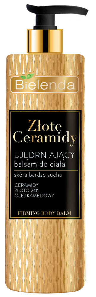 Bielenda Złote Ceramidy Ujędrniający Balsam do Ciała dla Skóry Bardzo Suchej 400ml