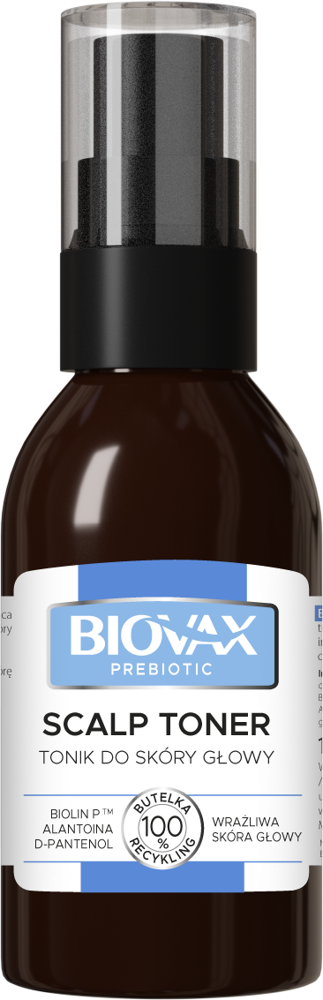 Biovax Prebiotic Tonik do Skóry Głowy Regeneracja Suchych Włosów 100ml