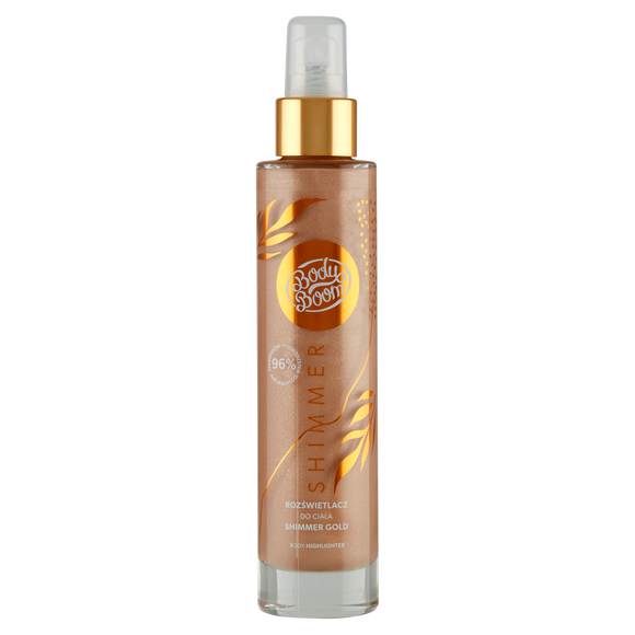 BodyBoom Shimmer Gold Olejkowy Naturalny Rozświetlacz do Ciała 100ml