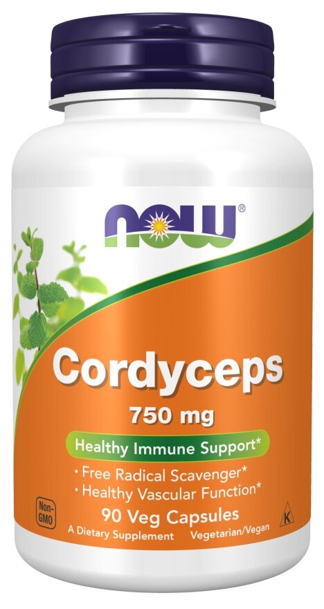 Cordyceps, 750mg - 90 vcaps