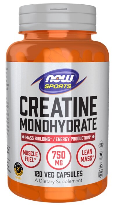 Creatine Monohydrate, 750mg - 120 vcaps