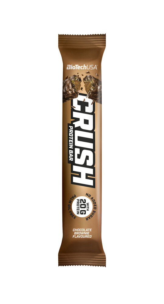 Crush Bar, Chocolate Brownie - 12 x 64g