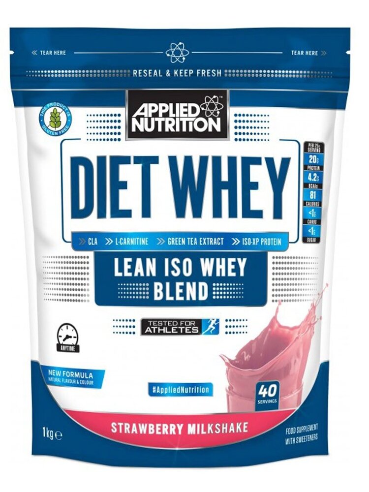 Diet Whey, Vanilla Ice Cream - 1000g