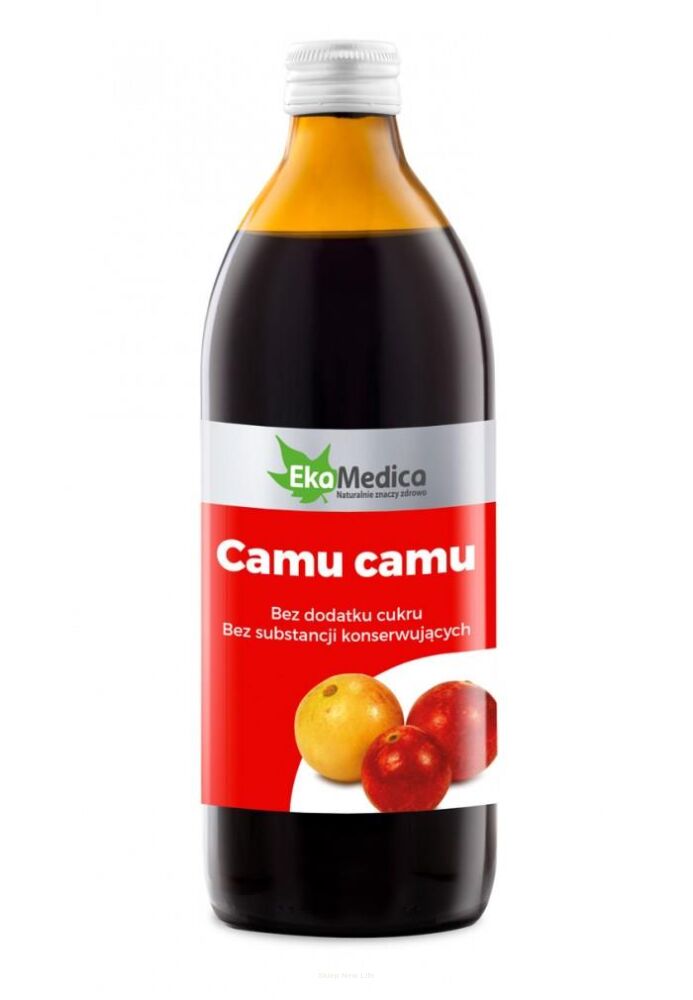 EkaMedica Camu Camu 487mg Naturalnej Witaminy C 500ml