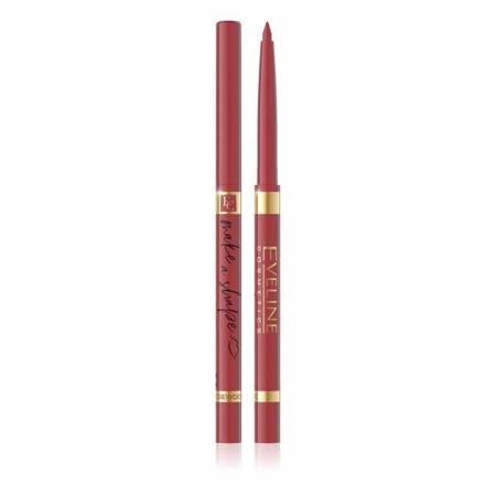 Eveline Automatic Lip Liner Make a Shape Konturówka do Ust z Długotrwałą Formułą 03 Rosewood 1 Sztuka