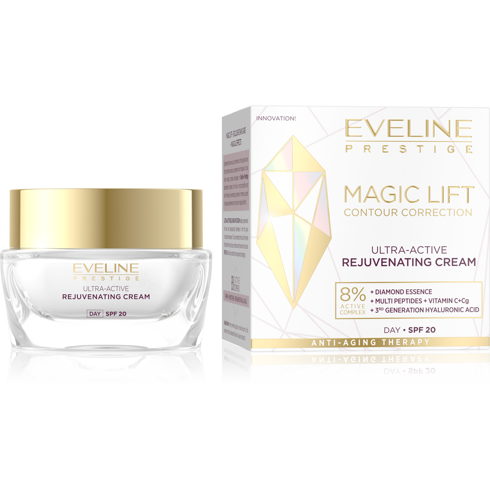 Eveline Magic Lift Ultra-Aktywny Krem Odmładzający SPF20 na Dzień 50ml