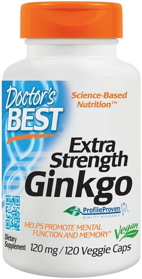 Extra Strength Ginkgo, 120mg - 120 vcaps