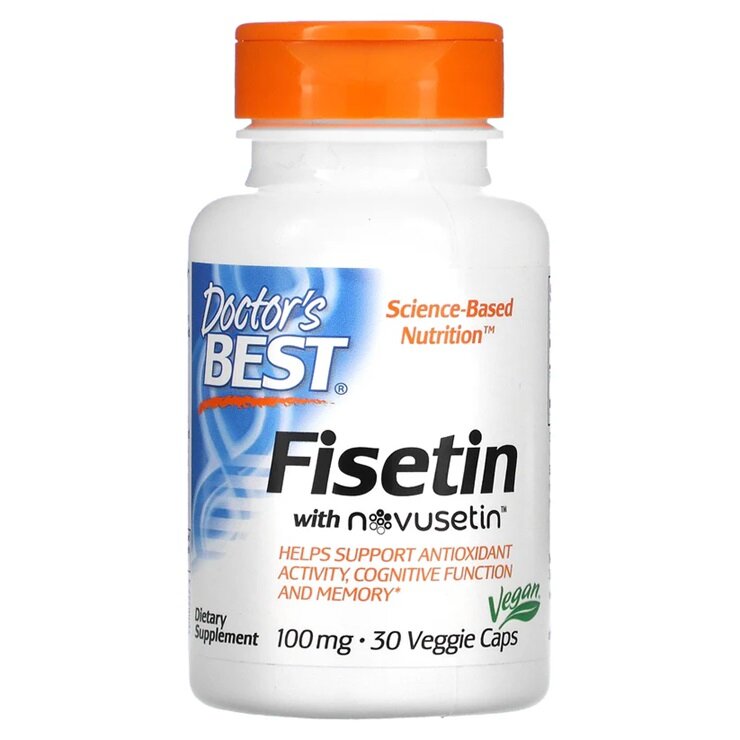 Fisetin with Novusetin, 100mg - 30 vcaps