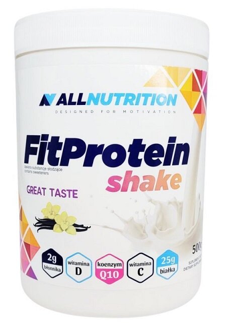 Fit Protein Shake, Vanilla - 500g