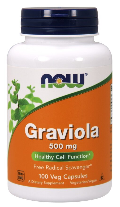 Graviola, 500mg - 100 vcaps