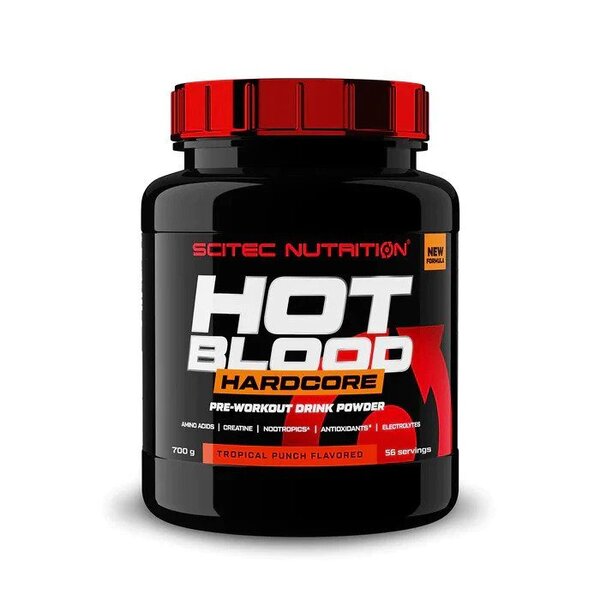 Hot Blood Hardcore, Tropical Punch - 700g