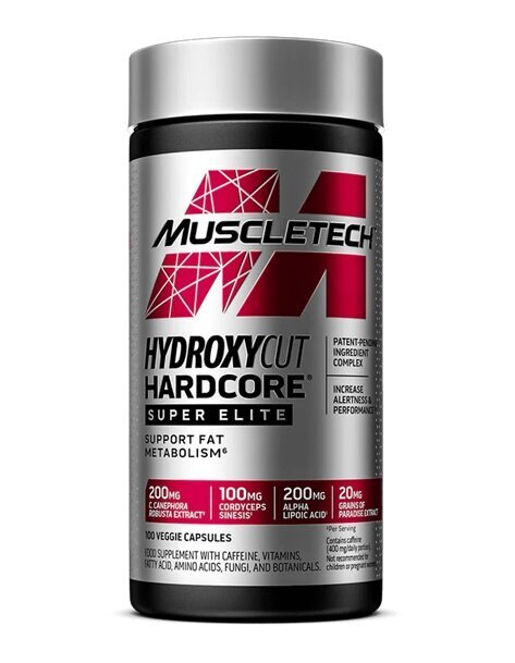 Hydroxycut Hardcore Super Elite - 100 vcaps