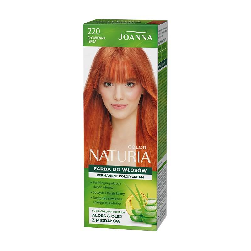 Joanna Naturia Color Farba do Włosów 220 Płomienna Iskra 100ml