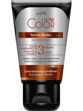 Joanna Ultra Color System Koloryzująca Odżywka do Włosów Odcienie Brązu 100ml