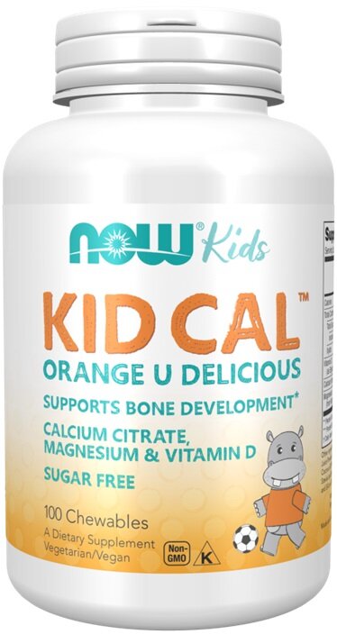 Kid Cal, Orange U Delicious - 100 chewables