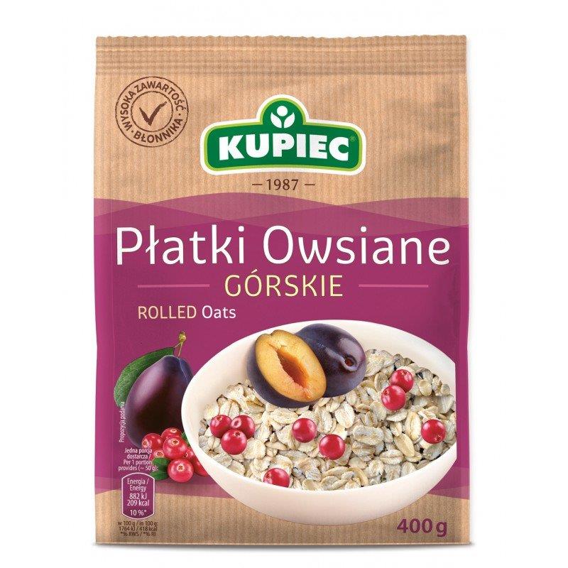 Kupiec Płatki Owsiane Górskie 400g