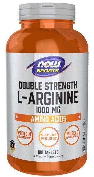 L-Arginine, 1000mg - 180 tablets