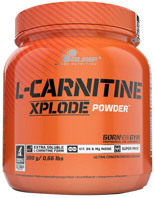 L-Carnitine Xplode Powder, Cherry - 300g