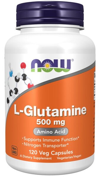 L-Glutamine, 500mg - 120 vcaps