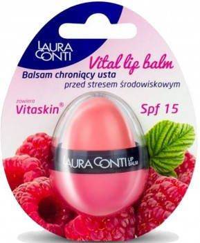 Laura Conti Vital Lip Balm Balsam Chroniący Usta przed Stresem Środowiskowym SPF15  8g