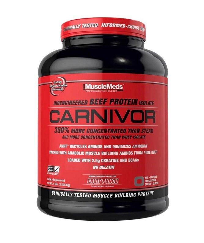 MuscleMeds Carnivor Fruit Punch 1808g