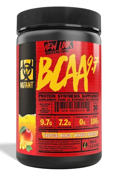 Mutant BCAA 9.7, Tropical Mango - 363g