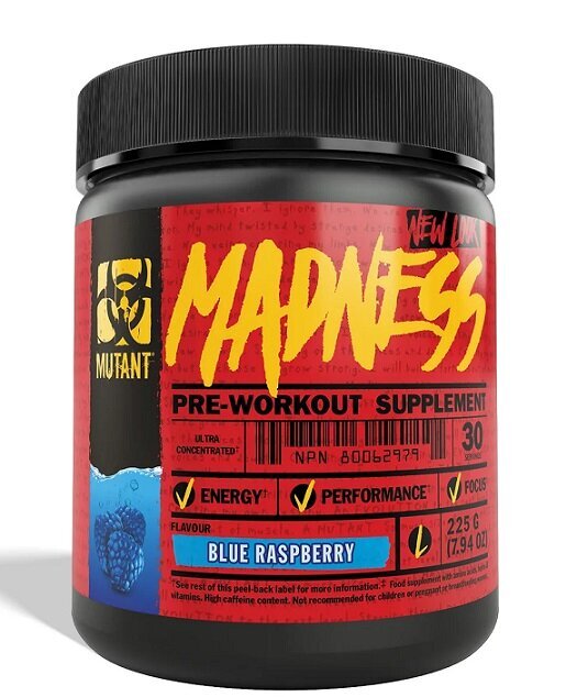 Mutant Madness, Blue Raspberry - 225g