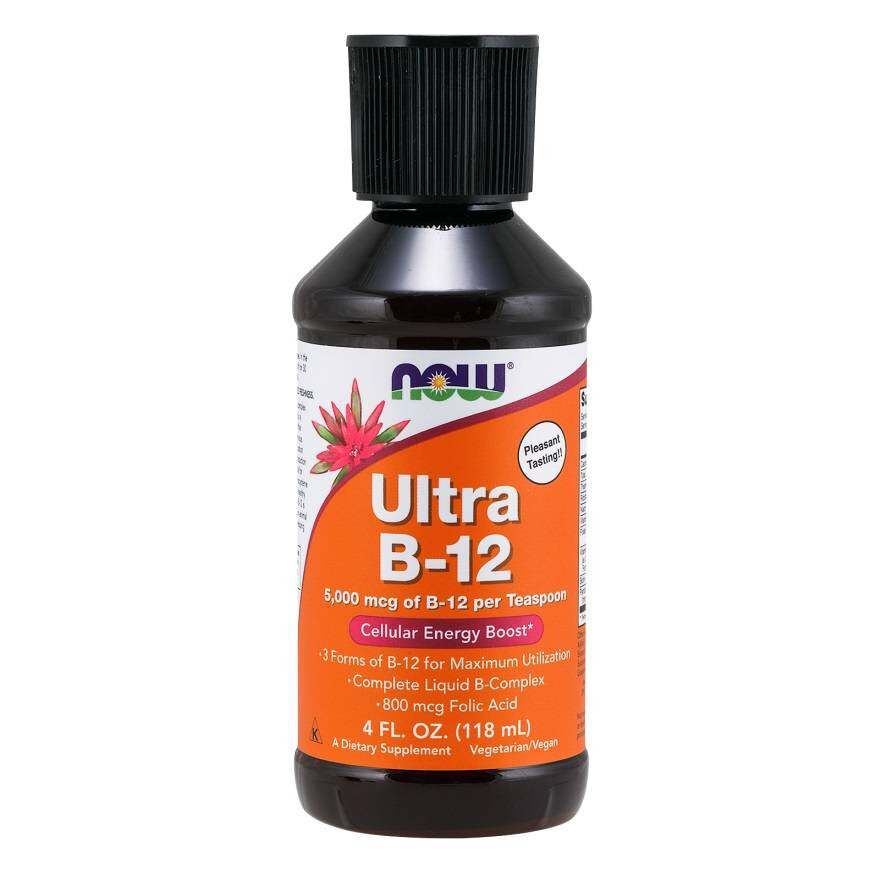 Now Foods Vitamin B-12 Ultra Liquid 118ml