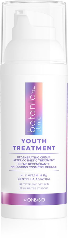 OnlyBio Botanic Clinic Youth Treatment Regenerujący Krem po Zabiegach Kosmetycznych 50ml