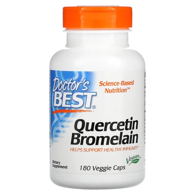 Quercetin Bromelain - 180 vcaps